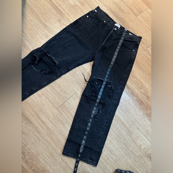Citizens of Humanity Black Emery Crop Relaxed Straight - Picture 10 of 10